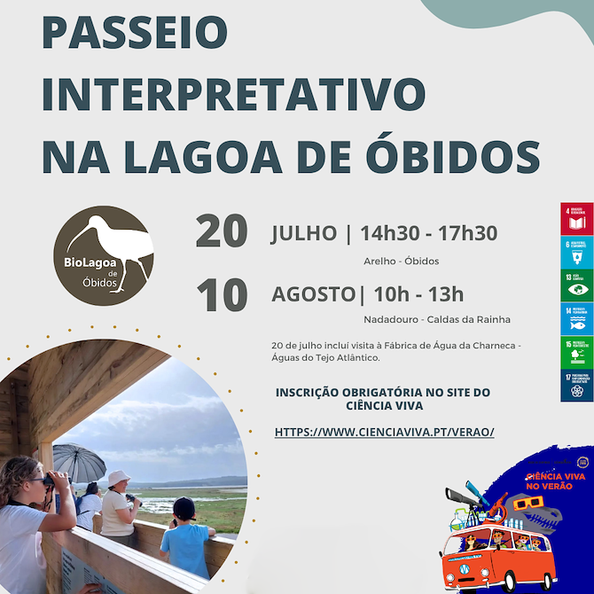 Interpretative walk at Lagoa de Óbidos